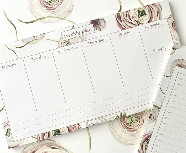 Weekly Planning Pad Buttercup